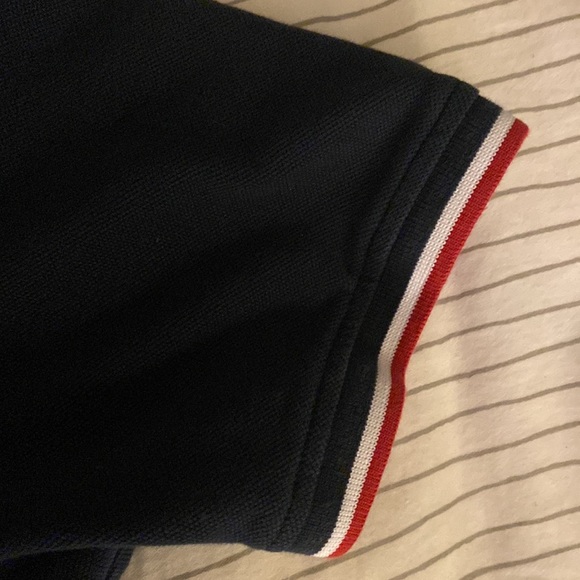 FC Bayern Munich Football Club Navy Blue Polo Shirt Small - Picture 3 of 6